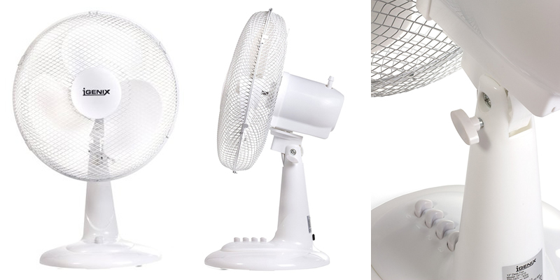 Igenix DF1210 Portable Desk Fan Review