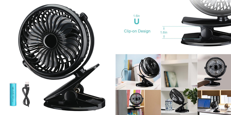 VicTsing Clip on Fan Review