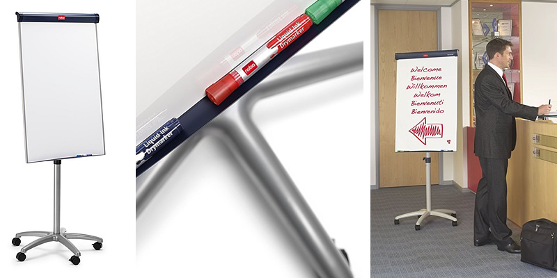 Nobo Barracuda Mobile Flipchart Easel with Magnetic Whiteboard Review