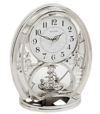 Rhythm Skeleton Mantel Clock | 4SG768WR19