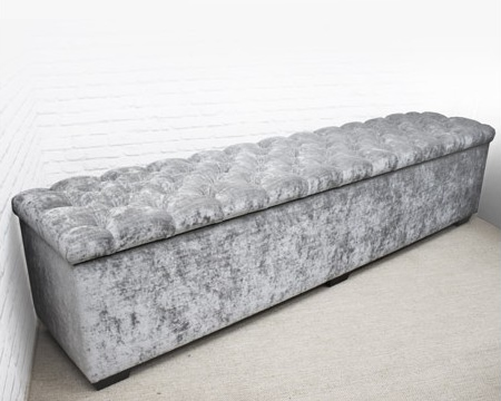 Bellagio Deep Storage Ottoman Footstool